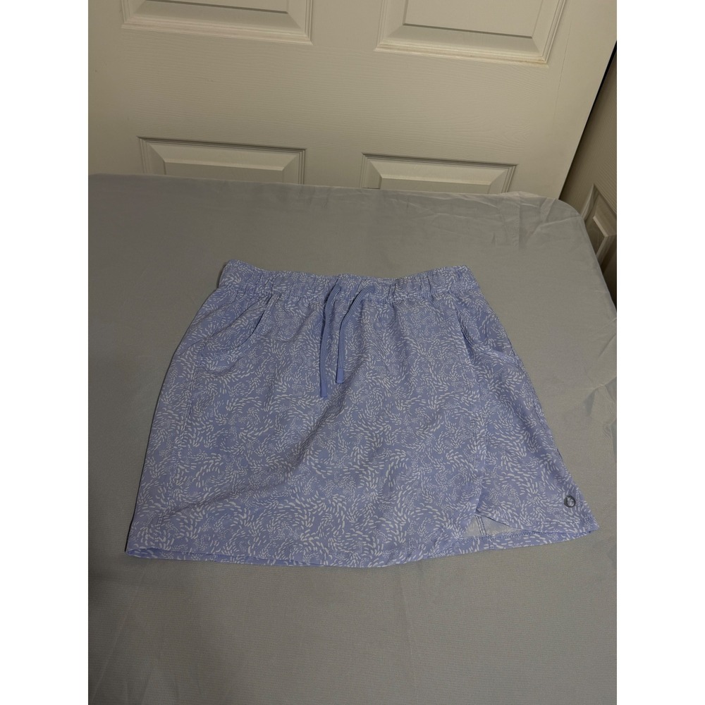 The American Outdoorsman Women purple Abstract Print Active Skort Small